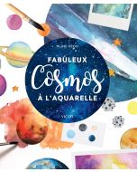 Fabuleux cosmos à l'aquarelle